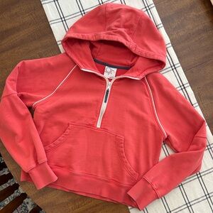 Offline by Aerie Half zip Hoodie Coral Women’s Medium